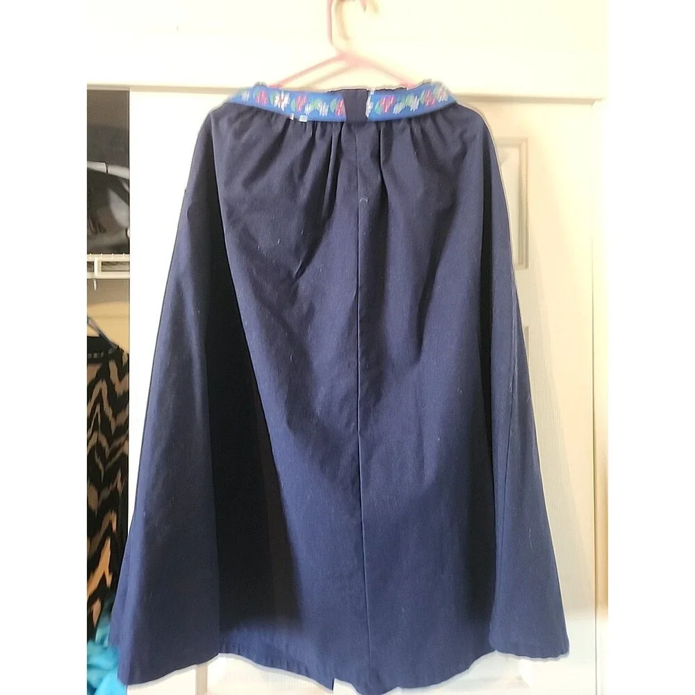 Women's Baxter And Wells Navy Blue Skirt Size 12 - Picture 4 of 5